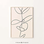 Hafif Estetik Sanat, Minimal Botanik Duvar Sanatı