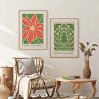 2'li Tatil Seti, Noel Duvar Sanatı, Renkli Noel, Duvar Sanatı