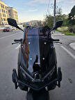 MOTOCAM Yamaha Nmax Siperlik Ön Cam 2025 Model 49cm Siyah Renkli 4mm Spor Cam