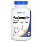 Nutricost Niacinamide Sıvilce Cilt Temizliği 500 mg 240 capsules