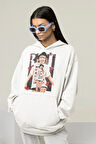 Taylor Swift Baskılı Unisex Oversize Şarkıcı Hoodie