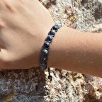 Obsidyen Doğaltaş Bileklik