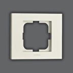 Ovivo Grano Beyaz Tekli Çerçeve