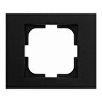 Ovivo Grano Metalik Siyah Tekli Çerçeve