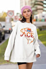 Ace Anime Karakter Baskılı Unisex Oversize Sweatshirt