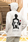 Death Note Baskılı Unisex Oversize Anime Dizi Death Note Hoodie