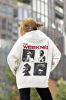 Tasarım The Weeknd Baskılı Unisex Oversize Rapper Şarkıcı Hoodie