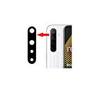 Realme 6i İle Uyumlu Kamera Camı 