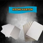 Orbak Kağıtçılık Krome Karton 35 x 50 Ebatında 240 G 100 Adet