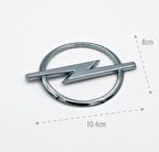 Opel Corsa B (1997-2000) Ön Panjur Amblem-Logo-Arma