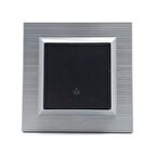 Ovivo Quantum Gümüş Light Anahtar