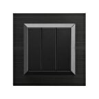 Ovivo Quantum Siyah Üçlü Anahtar