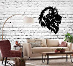 Aslan Tasarimli Dekor Duvar Saat