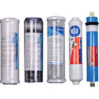 Ihlas Aura Cebilon Su Arıtma Cihazı Uyumlu Lg Membranlı 5'li Filtre Seti