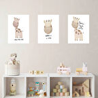 Kendinden Yapışkanlı çocuk odası  sevimli  35x50 cm 3 adet