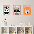 Kendinden Yapışkanlı çocuk odası  sevimli  35x50 cm 3 adet