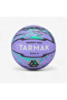 Tarmak Basketbol Topu R500 - 6 Numara - Mor Turkuaz