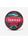 Tarmak Çocuk Basketbol Topu - 5 Numara - Pembe/Siyah - R500