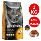 Pro Choice Kısır Kediler için Tavuklu Açık Kedi Maması 1 Kg