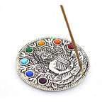 Metal 7 Çakra ( Chakra ) Buda Tütsülük