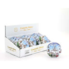 Taşlı İstanbul Tasarımı El Aynası Kalın