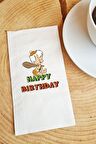 Sunum Peçetesi Bambam Happy Birthday Kağıt Peçete