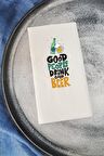 Sunum Peçetesi Good People Good Beer Konuşan Kağıt Peçete
