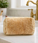 Peluş Seyahat Çantası (Uzun Tüylü) - Yumuşak ve Şık Tasarım