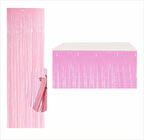 Pembe Masa Eteği, Pembe Arka Fon 