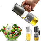 250 Ml Kulplu Cam Yağ Limon Sos Spreyi Yağ Şişesi Yağdanlık Zeytinyağı Limon Püskürtücü