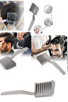 Düzgün Saç Kesim Tarağı – Saç Kesimi Şekillendirici Çift Taraflı Çizgi Toplayıcı Kesim Tarağı