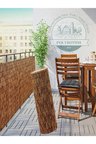 200x600 Dekoratif Doğal Bambu Kamış Hasır Bahçe Çiti- Gölgelik Hasır -balkon -tavan Dekorasyon