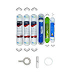 PWS Kapalı Kasa Su Arıtma Cihazlarına  Ecomax   6li Reverse Osmosis mebran Alkali+tatlandırıcı