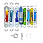 PWS Kapalı Kasa Su Arıtma Cihazlarına  STDMAX  8li Pallas mebran Alkali+mineral+detox+tatlandırıcı