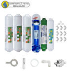 Purefer kapalı Kasa Su Arıtma Cihazlarına Sertifikalı 6li Filmtec Dupon mebran  alkalili