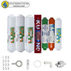 Purefer kapalı Kasa Su Arıtma Cihazlarına Sertifikalı 7li Orijinal Lg Kuno mebran  mineral+alkali