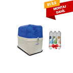 Pera Water Radyan 6 aşama Canlı Su Hidrojen+mineral+alkali Antibakteriyel  Su Arıtma Cihazı Pompasız