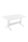 Prestige Masa Plastik Bahçe Masası Teak Dikdörtgen 88 Cm X 155 Cm