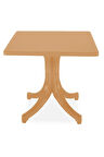 Favori Masa Plastik Bahçe Masası Teak Kare 80 Cm X 80 Cm 2 Iki Üç Kişilik
