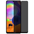 Samsung Galaxy A31 Uyumlu Görünmez Hayalet Full Kaplayan Ekran Koruyucu Cam