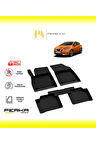 Nissan Micra (K14) 2016 ve Üstü 4D Havuzlu Paspas