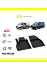 Renault Kangoo Ön 2 Parça 2008-2022 4D Havuzlu Paspas