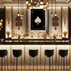 Kara As Duvar dekoru