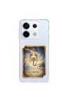 Redmi Note 13 Pro 5G ile Uyumlu Burç Kartları Akrep Tasarımlı Şeffaf Silikon Kılıf