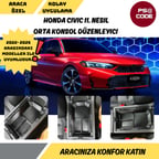 Honda Civic 11. nesil Orta Konsol Düzenleyicisi- Organizer(2022-2023-2024-2025 uyumludur)