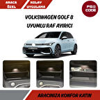 Volkswagen Golf 8 uyumlu telefon şarj kısmı raf ayırıcısı