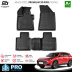 S-Dizayn MG HS Turbo Hybrid 3D Pro Havuzlu Paspas 2024 Üzeri A+ Kalite