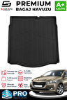 S-Dizayn Peugeot 301 3D Pro Bagaj Havuzu 2012 Üzeri A+ Kalite