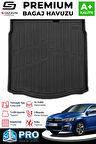 S-Dizayn Citroen C Elysee 3D Pro Bagaj Havuzu 2012 Üzeri A+ Kalite