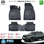 S-Dizayn Renault Duster 3D Pro Havuzlu Paspas 2024 Üzeri A+ Kalite